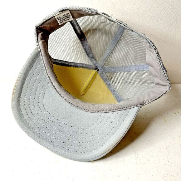 Vintage Amkus Rescue Systems Patch Snapback Trucker Hat snapback Gray grandpa - Picture 6 of 7